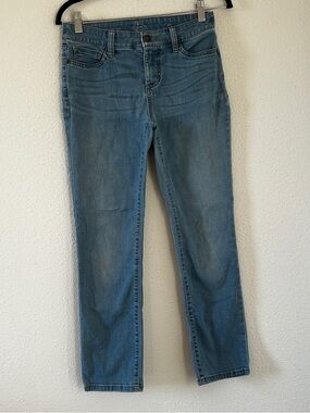 St. John’s Bay Straight-leg Casual Everyday Jeans Women’s 4PS medium blue